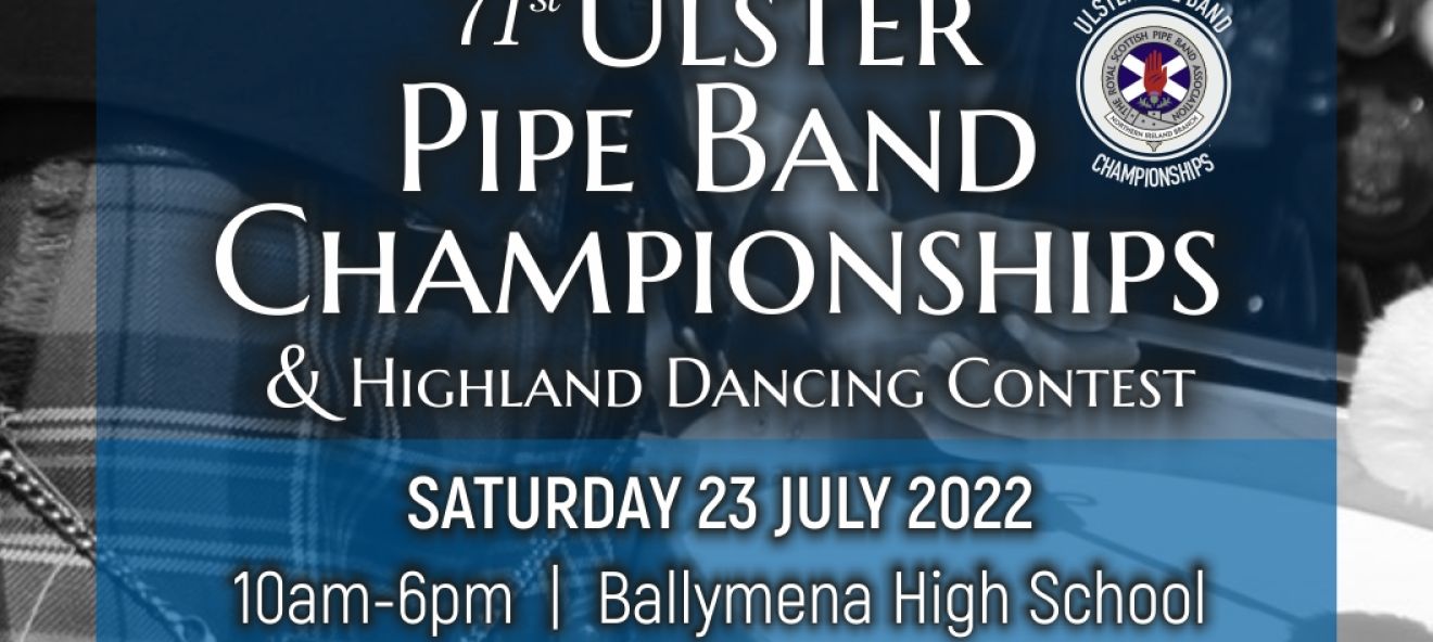 The Ulster Pipe Band Championships, Ballymena, Northern Ireland