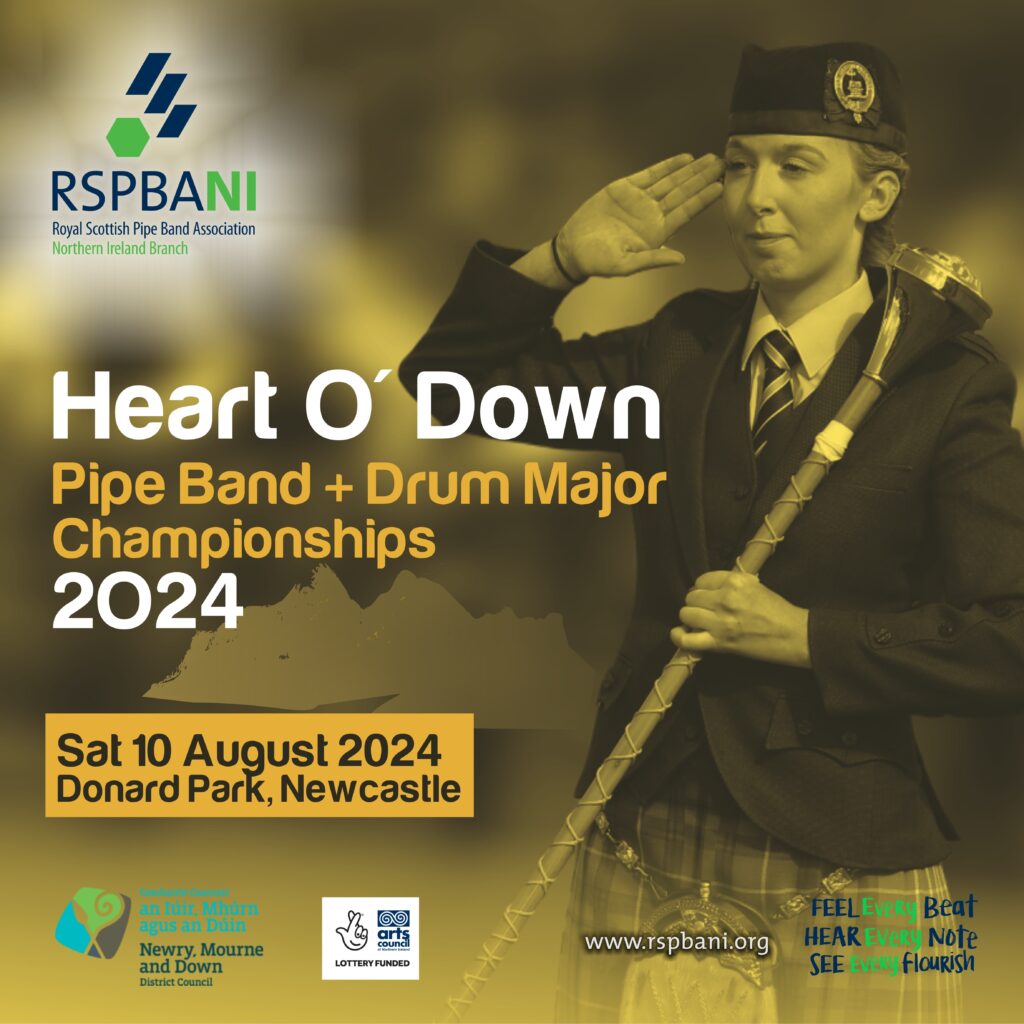 Competition in conjunction with the Heart o' Down Pipe Band Championships