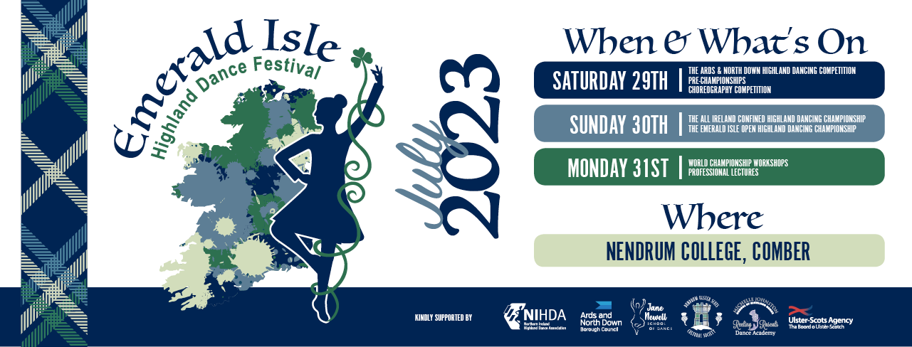 The Emerald Isle Highland Dance Festival, Comber, Northern Ireland