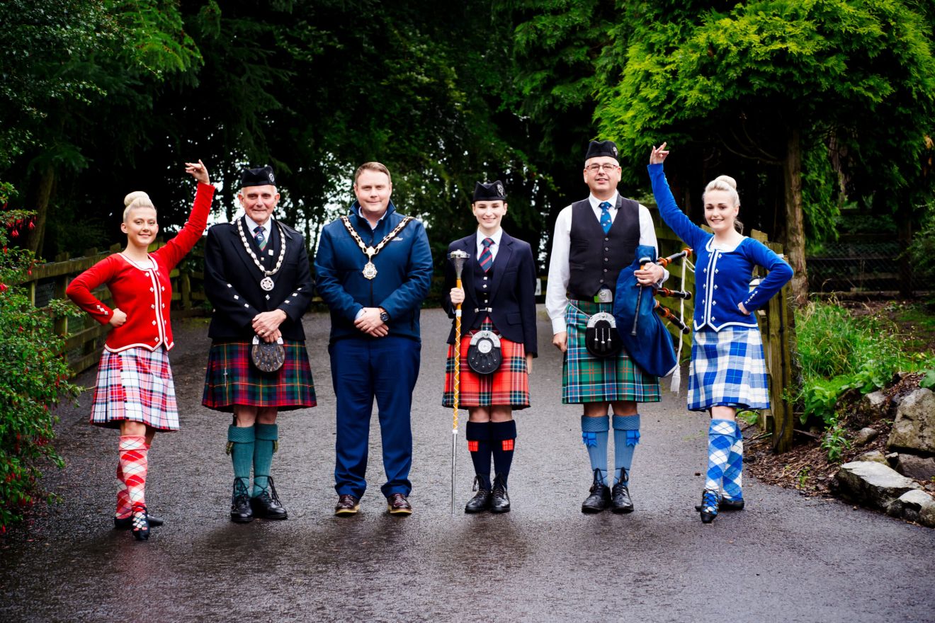 The Ulster Pipe Band Championships, Antrim, Northern Ireland